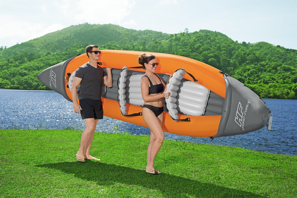 Hydro-Force Rapid X3 Inflatable Kayak Set 12'6"
